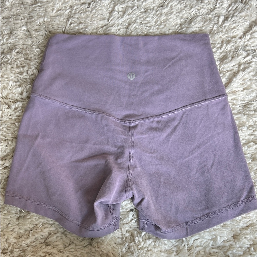 lululemon athletica Women's Lavender Bike Shorts